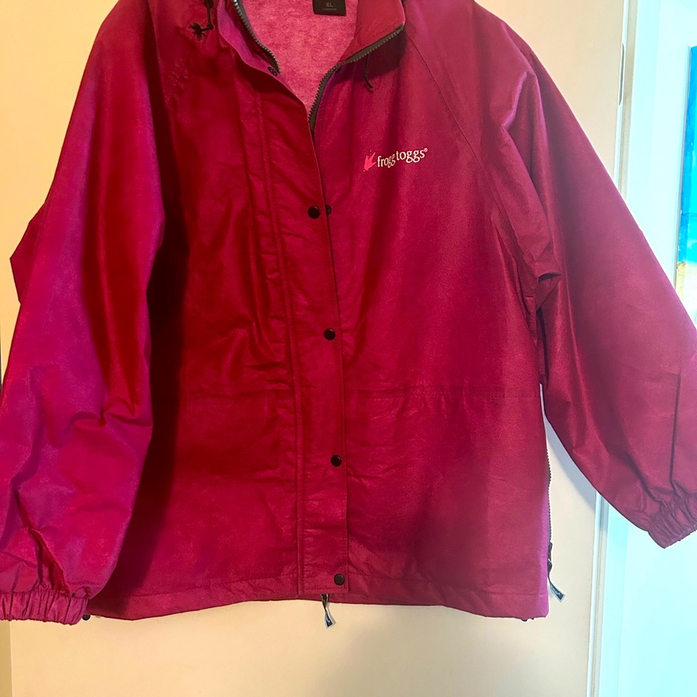 Women rain jacket